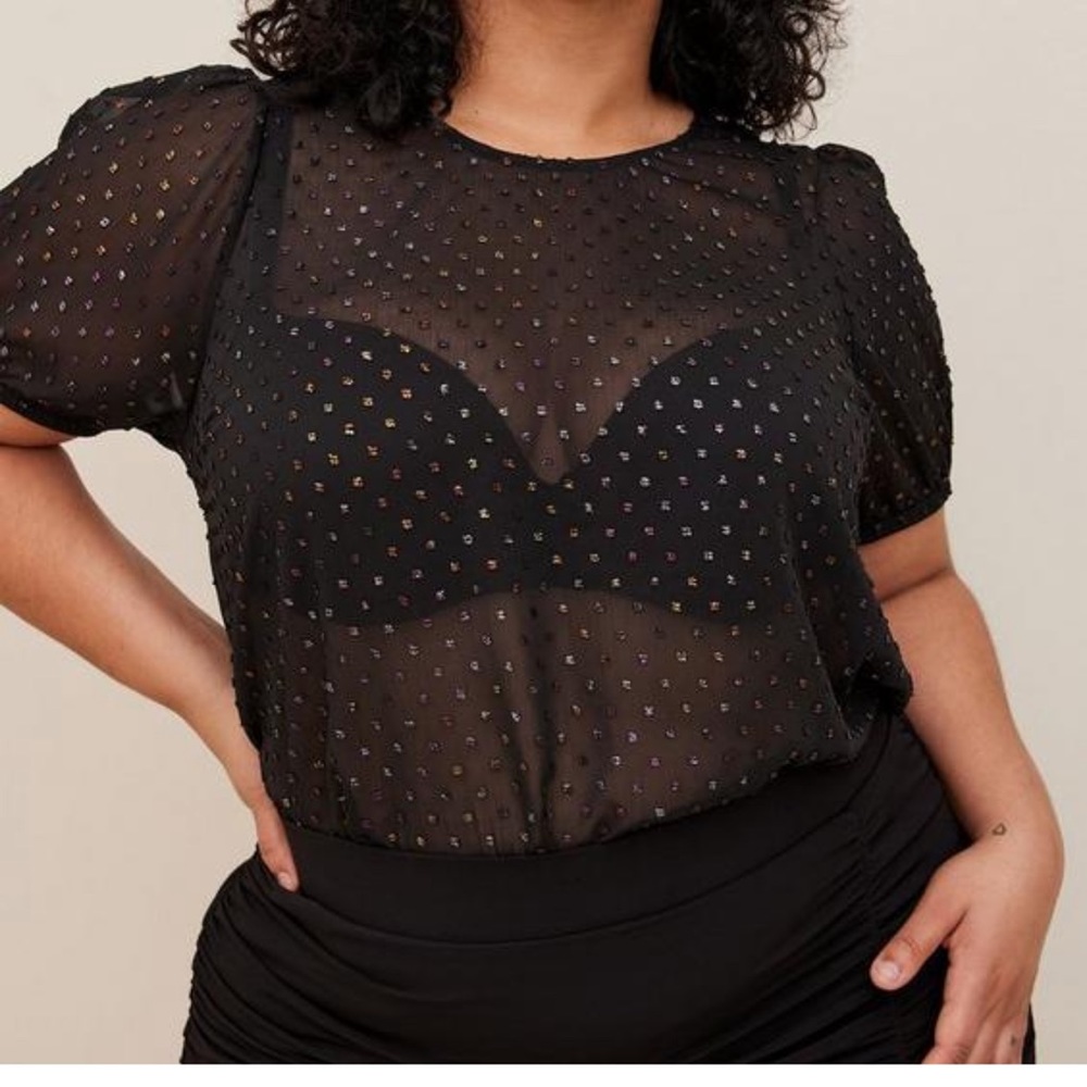 Rainbow top torrid